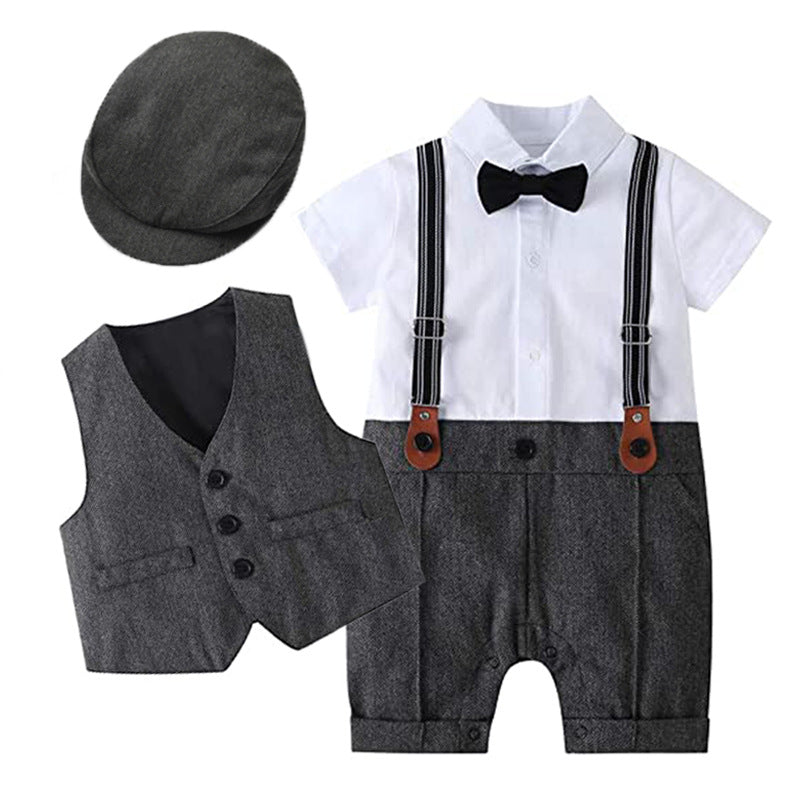 Summer gentlemen's jumpsuit