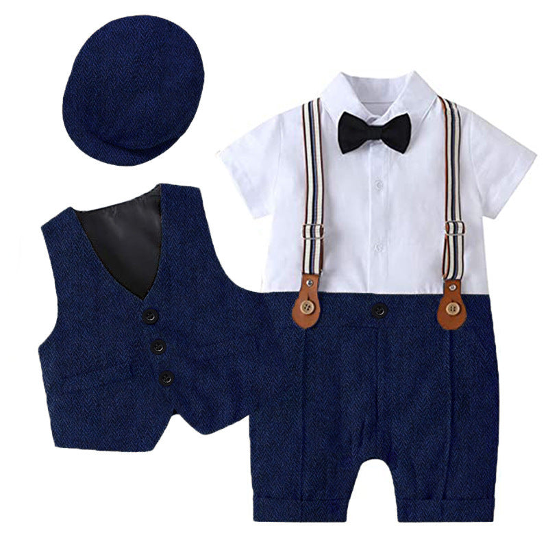 Summer gentlemen's jumpsuit