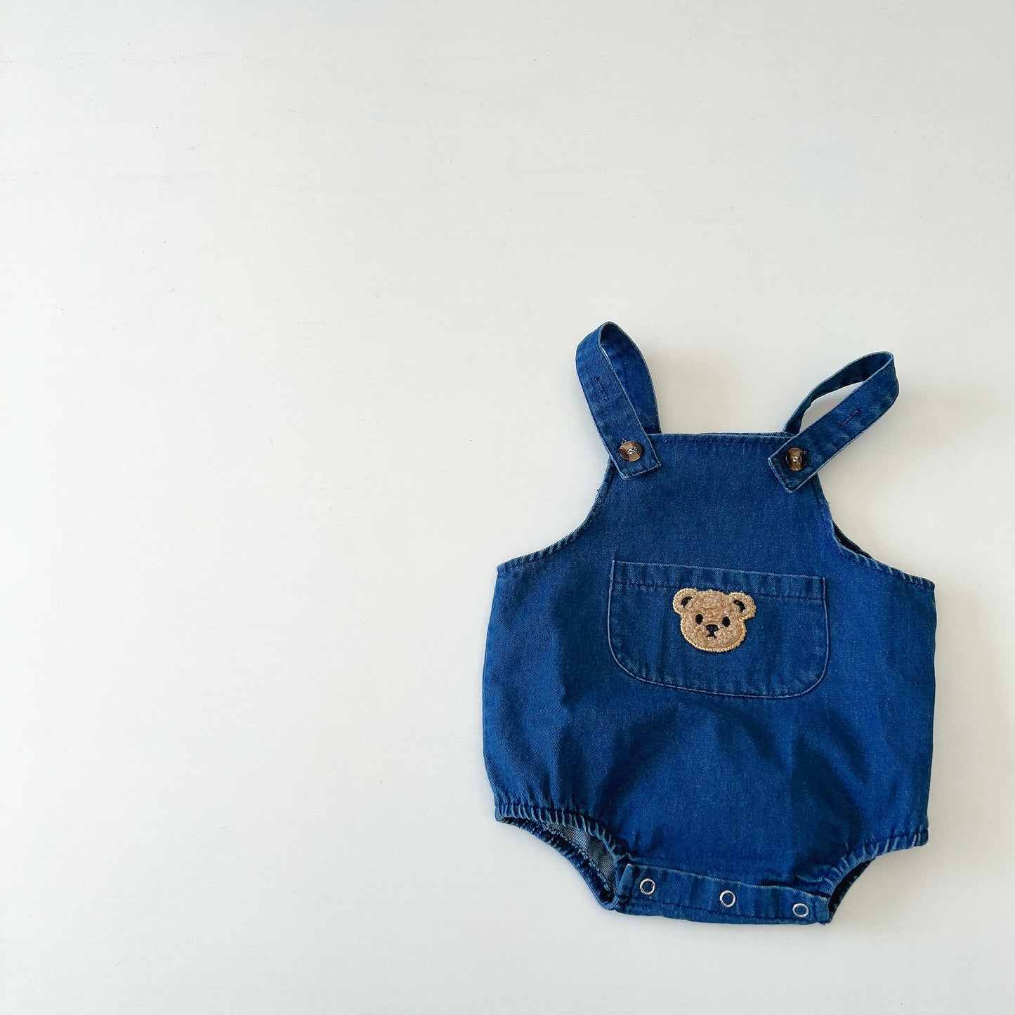 Bear denim overalls
