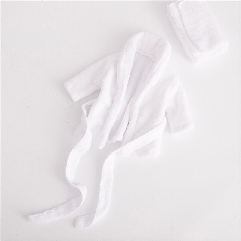 Baby scarf bathrobe 2 sets