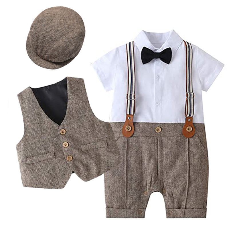 Summer gentlemen's jumpsuit