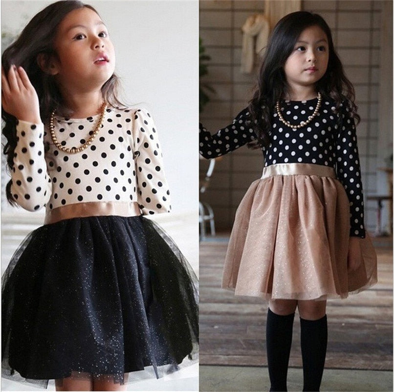 Floral print princess dress