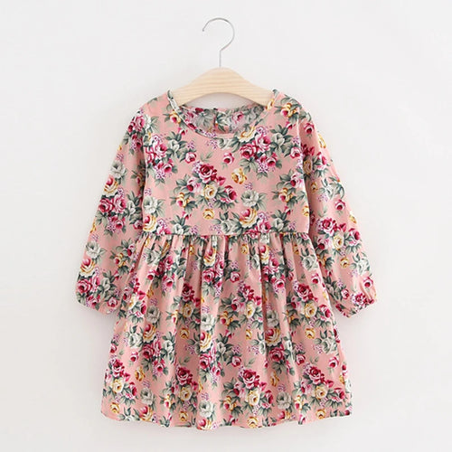 Floral jumpsuit for babies