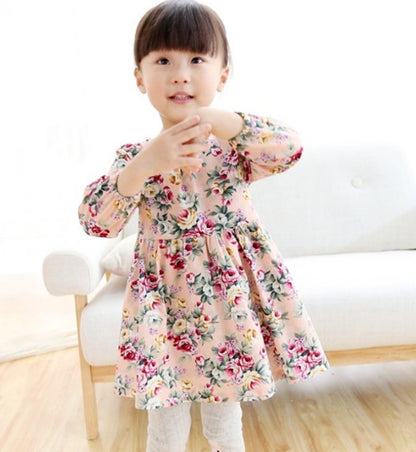 Floral jumpsuit for babies