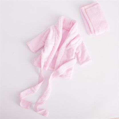 Baby scarf bathrobe 2 sets