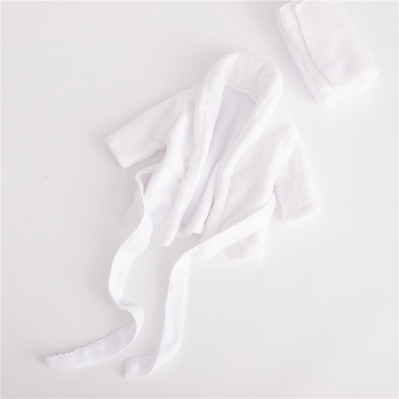 Baby scarf bathrobe 2 sets